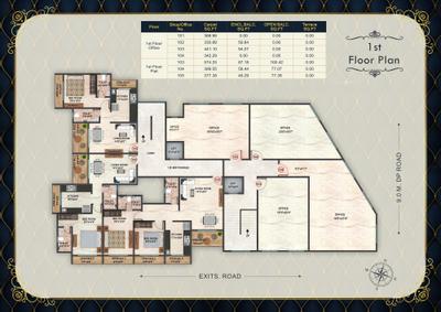 Image of 1250 Sq.ft 3 BHK Apartment / Flat for sale in Adimaya Adishakti, Dombivli East, Thane for Rs. 14500000