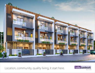Image of 2000 Sq.ft 4 BHK Independent House for sale in Astha Landmark, Vidhan Sabha Road, Raipur for Rs. 9000000