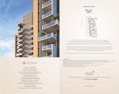 Image of 3250 Sq.ft 4 BHK Apartment / Flat for sale in Savita Elysium Arise, Chandkheda, Ahmedabad for Rs. 16000000