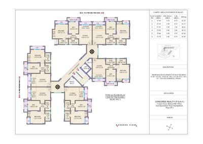 Image of 551 Sq.ft 1 BHK Apartment / Flat for sale in Cosmos Meluha, Khidkali, Thane for Rs. 4300000