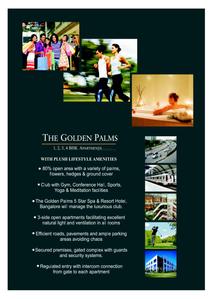 Nimbus The Golden Palms Brochure 3