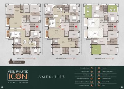 Image of 2900 Sq.ft 4 BHK Apartment / Flat for sale in Arham Veer Swastik Icon, Bhatha, Surat for Rs. 13000000