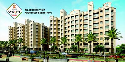 Image of 595 Sq.ft 1 BHK Apartment / Flat for sale in Raj Tulsi V City, Pashane, Thane for Rs. 1611000