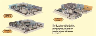 Image of 1500 Sq.ft 3 BHK Apartment / Flat for sale in Agani Velocity, Electronic City, Bengaluru for Rs. 12400000