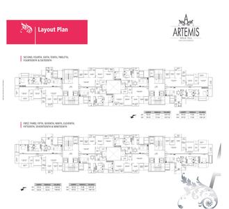 Image of 760 Sq.ft 2 BHK Apartment / Flat for sale in Calyx Artemis Phase II, Anand Nagar, Sinhagad Road, Pune for Rs. 7700000