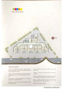 Image of 1050 Sq.ft 2 BHK Apartment / Flat for sale in Akshar Plaza Akshar Plaza, Atladara, Vadodara for Rs. 2800000