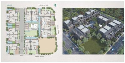 Image of 4051 Sq.ft 4 BHK Villa for sale in RK Ishaan Bungalows, Thaltej, Ahmedabad for Rs. 43000000