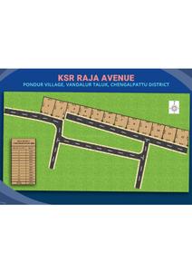 Image of 1412 Sq.ft Residential Plot / Land for sale in Sri KSR Raja Avenue, Varadharajapuram, Chennai for Rs. 3420000