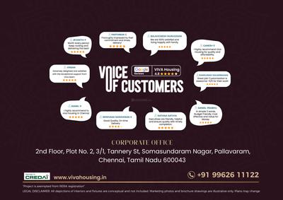 Image of 1054 Sq.ft 3 BHK Apartment / Flat for sale in Viva Visha, Chitlapakkam, Chennai for Rs. 10200000