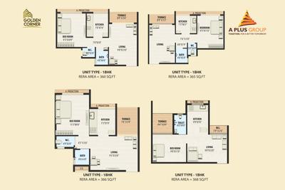 Image of 500 Sq.ft 1 BHK Apartment / Flat for sale in Golden Corner, Badlapur West, Badlapur for Rs. 2500000