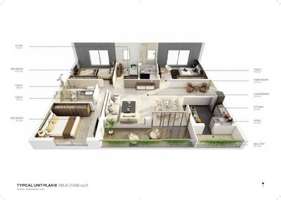 Image of 5000 Sq.ft 6 BHK Duplex for sale in Sattva The Avenue, Alipore, Kolkata for Rs. 120000000