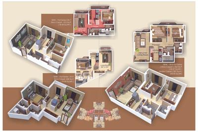 Image of 775 Sq.ft 2 BHK Apartment / Flat for sale in Vedant Sumeet Elite, Thane West, Thane for Rs. 8499999