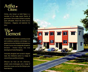 Image of 495 Sq.ft 1 BHK Apartment / Flat for sale in Artha Citrine, Thattanahalli, Bengaluru for Rs. 2500000