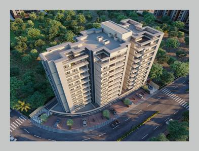 Image of 1935 Sq.ft 3 BHK Apartment / Flat for sale in Diamond Paradise, Vavol, Gandhinagar for Rs. 6100000