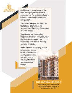 Image of 893 Sq.ft 2 BHK Apartment / Flat for sale in VRSA The Ultima Heights, Sector 104, Noida for Rs. 5800000