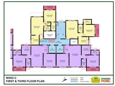 Image of 624 Sq.ft 1 BHK Apartment / Flat for sale in Shikara Pearl Phase I, Nere, Navi Mumbai for Rs. 4000000