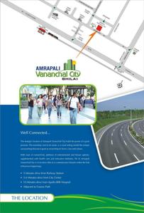 Image of 1465 Sq.ft 3 BHK Duplex for sale in Amrapali Vananchal City, Fauji Nagar, Bhilai for Rs. 6500000