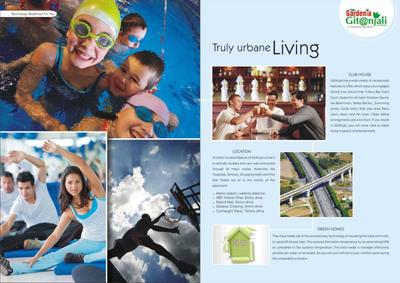 Image of 1400 Sq.ft 2.5 BHK Apartment / Flat for sale in Gardenia Gitanjali, Vasundhara, Ghaziabad for Rs. 12500000
