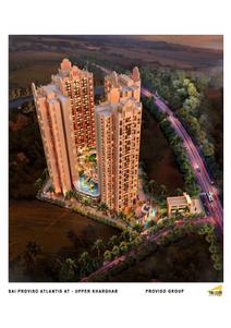 Image of 800 Sq.ft 2 BHK Apartment / Flat for sale in Sai Proviso Atlantis, Kharghar, Navi Mumbai for Rs. 7000000