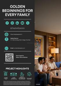Image of 1005 Sq.ft 2 BHK Apartment / Flat for sale in Sayba Swarna, Kurla East, Mumbai for Rs. 13100000