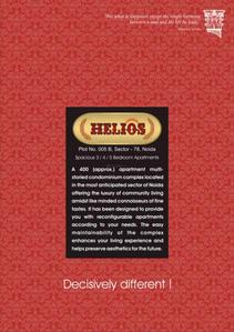 Image of 2200 Sq.ft 3.5 BHK Apartment / Flat for sale in Sunshine Helios, Sector 78, Noida for Rs. 30000000