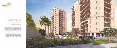 Image of 2250 Sq.ft 3 BHK Apartment / Flat for sale in Imperial Estates By Sapphire II, Kasimpur Viruha, Lucknow for Rs. 14500000