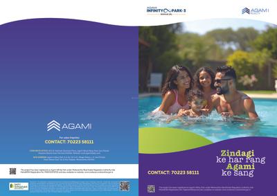 Image of 1001 Sq.ft 2 BHK Apartment / Flat for sale in Agami Infinity Park 3, Boisar, Mumbai for Rs. 4150000