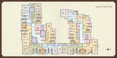 Image of 836 Sq.ft 3 BHK Apartment / Flat for sale in Millionaire Heritage, Andheri West, Mumbai for Rs. 21500000