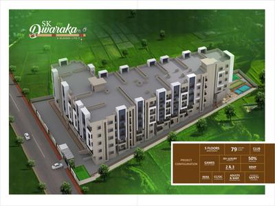 Image of 1400 Sq.ft 3 BHK Apartment / Flat for sale in S K Dwaraka, Horamavu, Bengaluru for Rs. 12850000