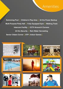 Image of 1065 Sq.ft 2 BHK Apartment / Flat for sale in SLV Gardenia, Annapurneshwari Nagar, Bengaluru for Rs. 9300000