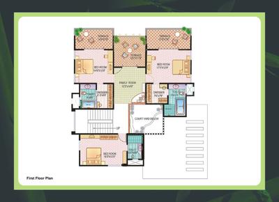 Image of 1350 Sq.ft 3 BHK Apartment / Flat for sale in Kolte Patil Green Groves Villa, Upper Kharadi, Pune for Rs. 12500000