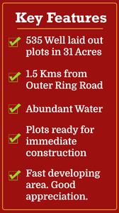 Image of 1200 Sq.ft Residential Plot / Land for sale in BLB Sree Narasimha Nagar, Pattabiram, Chennai for Rs. 2398800