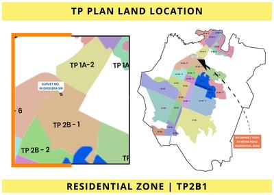Image of 2200 Sq.ft Residential Plot / Land for sale in Smart Homes ABCD Enclave IV, Dholera, Ahmedabad for Rs. 2000000