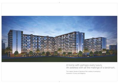 Image of 1005 Sq.ft 2 BHK Apartment / Flat for sale in Shree Signature Park, Thergaon, Pune for Rs. 8000000