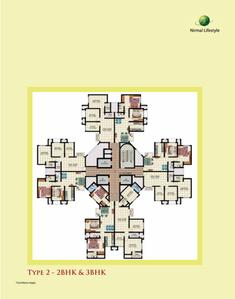 Image of 2000 Sq.ft 3 BHK Apartment / Flat for sale in Nirmal Lifestyle Phase One, Mulund West, Mumbai for Rs. 35500000