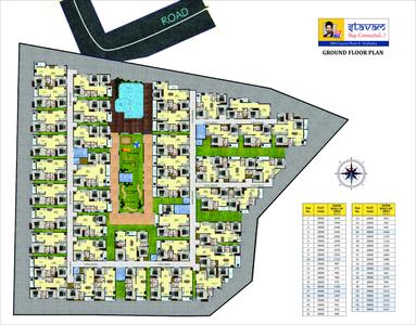 Image of 1385 Sq.ft 3 BHK Apartment / Flat for sale in DS Stavam, Gantiganahalli, Bengaluru for Rs. 9600000