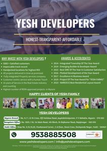 Image of 1200 Sq.ft Residential Plot / Land for sale in Yesh Samruddhi, Duddagere, Mysore for Rs. 1999999