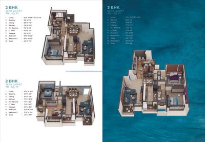 Image of 1100 Sq.ft 3 BHK Apartment / Flat for sale in Gurukrupa Dhyanam, Andheri West, Mumbai for Rs. 49900000