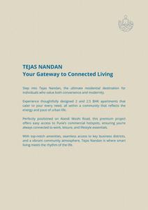 Image of 1530 Sq.ft 3 BHK Apartment / Flat for sale in Tejas Nandan, Dudulgaon, Pune for Rs. 7423000