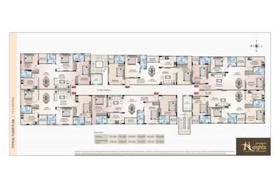 Image of 1555 Sq.ft 3 BHK Apartment / Flat for sale in Shivgyan Heights, Nirman Nagar, Jaipur for Rs. 9500000
