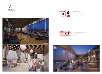 Image of 1595 Sq.ft 3 BHK Apartment / Flat for sale in Tejelevia Building D And Tejone Baner, Baner, Pune for Rs. 19528295