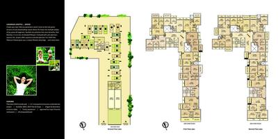Image of 850 Sq.ft 2 BHK Apartment / Flat for sale in Platinum Palazzo, Kamothe, Navi Mumbai for Rs. 9700000