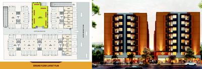 Image of 1260 Sq.ft 2 BHK Apartment / Flat for sale in Harmain 33, Sarkhej, Ahmedabad for Rs. 9000000