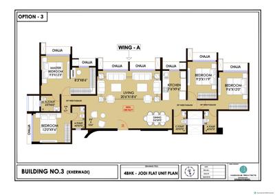 Image of 635 Sq.ft 2 BHK Apartment / Flat for sale in Gurukrupa Nirmalam, Bandra East, Mumbai for Rs. 27000000