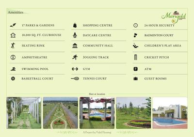 Image of 910 Sq.ft 2 BHK Apartment / Flat for sale in Vakil Marigold, Iggalur, Bengaluru for Rs. 5000000