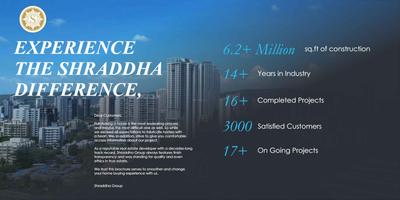 Image of 790 Sq.ft 2 BHK Apartment / Flat for sale in Shraddha Paradise, Borivali West, Mumbai for Rs. 19000000