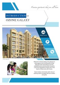 Image of 550 Sq.ft 1 BHK Apartment / Flat for sale in Hallmark Ozone Galaxy Building A And B, Bhiwandi, Thane for Rs. 2500000
