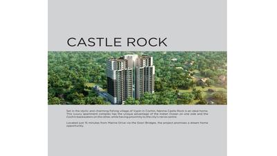 Image of 1226 Sq.ft 2 BHK Apartment / Flat for sale in Nanma Castle Rock, Vypin, Kochi for Rs. 7200000