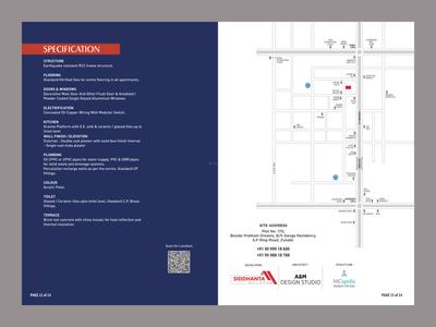 Image of 1845 Sq.ft 3 BHK Apartment / Flat for sale in Siddhanta Kahaan Enclave, Zundal, Ahmedabad for Rs. 6560000