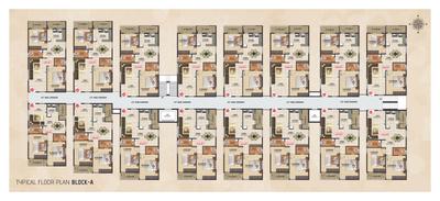 Image of 1045 Sq.ft 2 BHK Apartment / Flat for sale in SLV Icon, Yelahanka, Bengaluru for Rs. 12900000